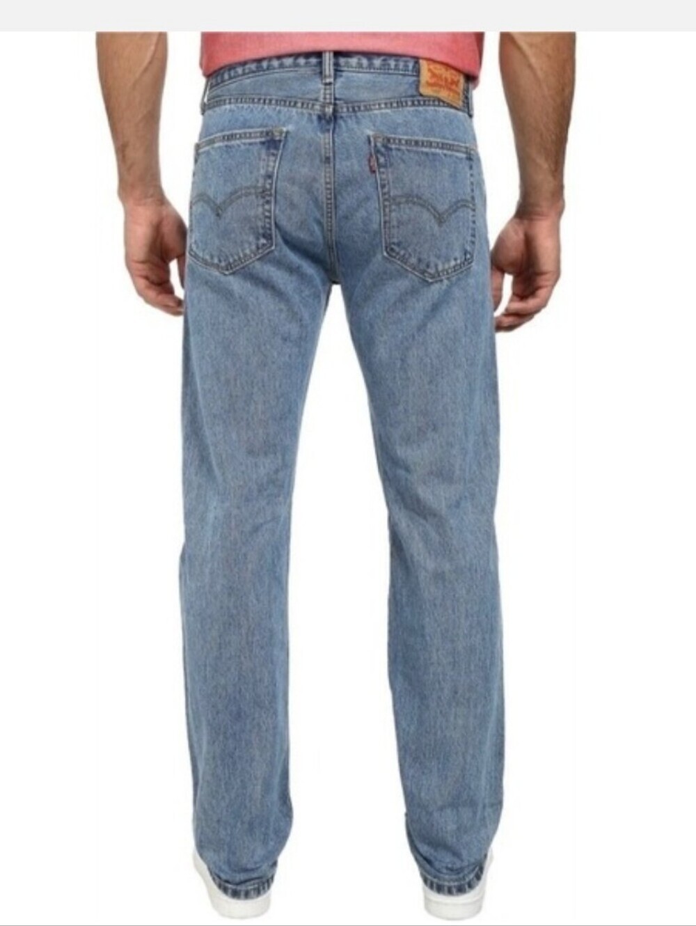 Levi's 505 Jeans Regular Straight-Leg Men's 34x30 Medium Blue Wash NWT
